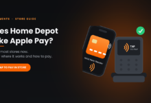 four steps showing how to use Apple Pay at Home Depot for readers asking does home depot take apple pay
