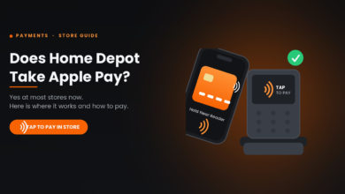 four steps showing how to use Apple Pay at Home Depot for readers asking does home depot take apple pay