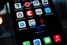 A phone home screen full of app icons showing how to add app to home screen