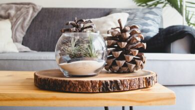 Real deals on home decor from RD Boutique styled in a living room