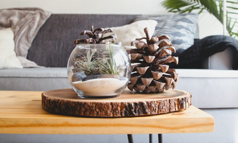 Real deals on home decor from RD Boutique styled in a living room