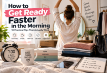 how to get ready faster in the morning